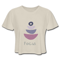 Load image into Gallery viewer, Yoga Principles - Women's Cropped T-Shirt for yoga - Personal Hour for Yoga and Meditations
