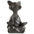 Load image into Gallery viewer, Yoga Cat Ornament - Yoga Collectible Happy Cat Decor - Personal Hour for Yoga and Meditations 
