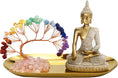 Load image into Gallery viewer, Crystal Tree and Buddha Statue Yoga Meditation and Zen Decor Ideas - Personal Hour for Yoga and Meditations 
