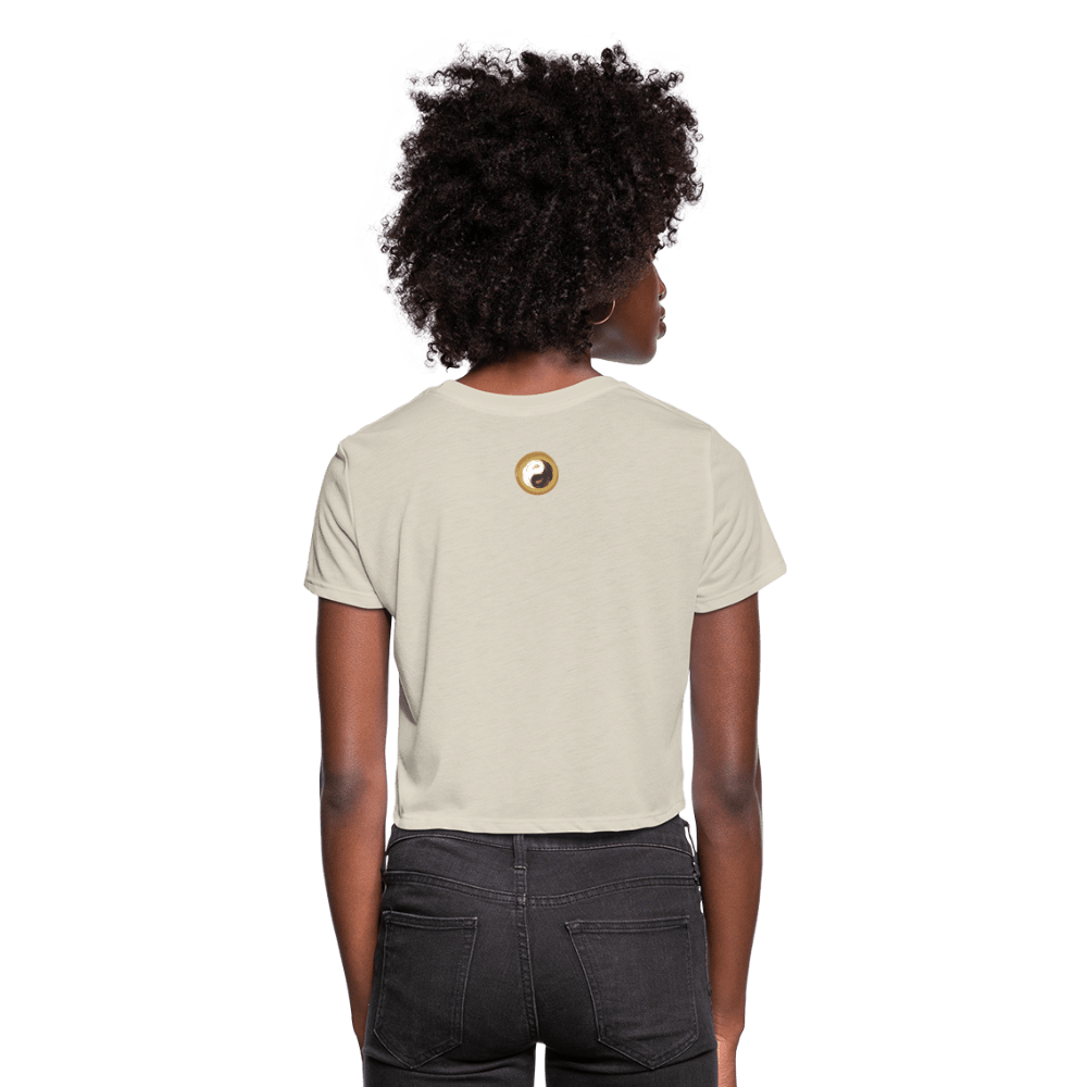 You can do this message - Women's Cropped T-Shirt - Personal Hour for Yoga and Meditations