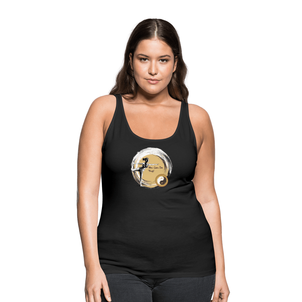 You can do this message - Women’s Premium Tank Top - Personal Hour for Yoga and Meditations