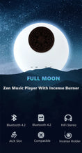 Load image into Gallery viewer, Smart and Creative Zen Incense Holders with Fragrant Sandalwood - and Music Players - Zen Decor Ideas - Personal Hour for Yoga and Meditations 

